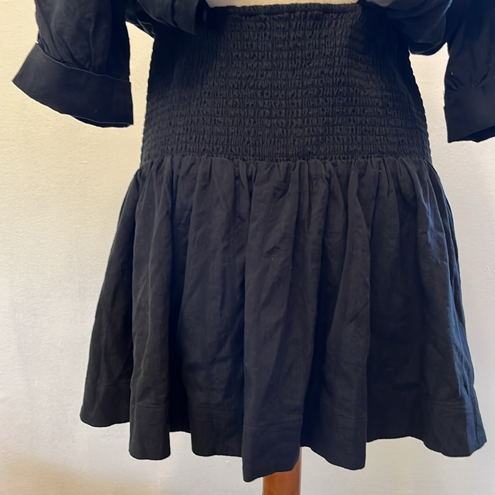 NWT ANTHROPOLOGIE MAEVE Black Dress Sz Medium - Picture 7 of 14
